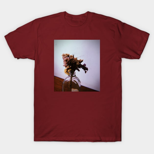 Vintage Pressed Flowers Vase | Picture T-Shirt by iluvu